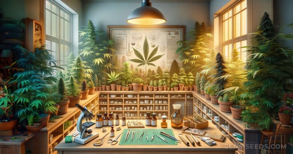 L’évolution du cannabis, comme nous le connaissons aujourd’hui, est le résultat de l’hybridation de différents cultivars traditionnels, et la chasse aux phénotypes a joué un rôle important dans ce processus. En sélectionnant des plantes présentant les caractéristiques souhaitées, les cultivateurs ont créé des variétés nouvelles, avec des caractéristiques qui n’étaient pas présentes dans les cultivars originaux.