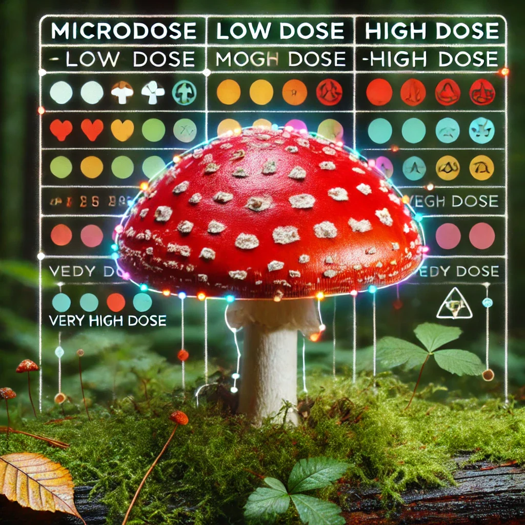 Quelle est la dose létale d'Amanita Muscaria ?